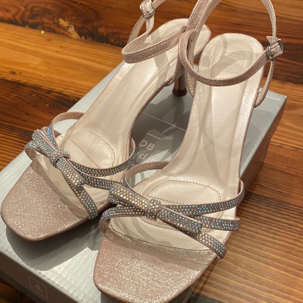 Blush Heels from David’s Bridal